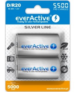 Everactive EVHRL20-5500 baterija Akumulators D Niķeļa-metāla hidrīda (NiMH)