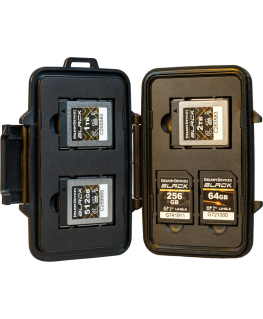 Delkin orams atsparus dėklas CFexpress Type B (krepšys 3xCFexpress Type B/2xSD ir 2xmicroSD)