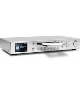 TechniSat DigitRadio 143 CD (V3) Internet Аналоговый и цифровой Серебристый