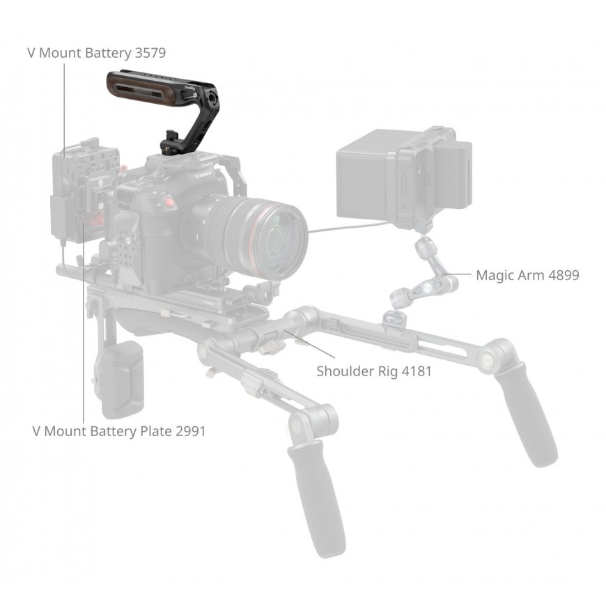 SmallRig 5251 paigaldustarvik kaamerale Ülemine käepide – 4