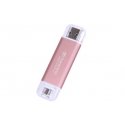 Transcend ESD310 512 GB USB Type-A - USB Type-C 3.2 Gen 2 (3.1 Gen 2) Розовый