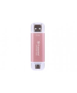 Transcend ESD310 2 TB USB Type-A - USB Type-C 3.2 Gen 2 (3.1 Gen 2) Rozā