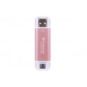 Transcend ESD310 2 TB USB Type-A - USB Type-C 3.2 Gen 2 (3.1 Gen 2) Rozā Transcend ESD310 2 TB USB Type-A - USB Type-C 3.2 Gen 2 (3.1 Gen 2) Rozā