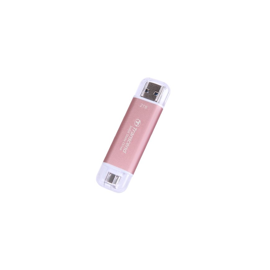 Transcend ESD310 2 TB USB Type-A to USB Type-C 3.2 Gen 2 (3.1 Gen 2) Pink – 2