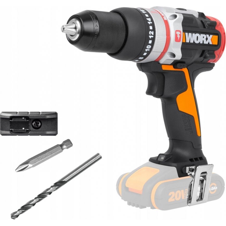 Worx WX354.9 20 V drilling machine – 2