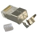 Extra Digital RJ45 liitin varustettu FTP CAT7, 20 kpl.