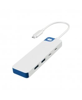 Targus Hyper HyperDrive Flex 4 Port USB-C Combo Hub, Sininen | Hyper
