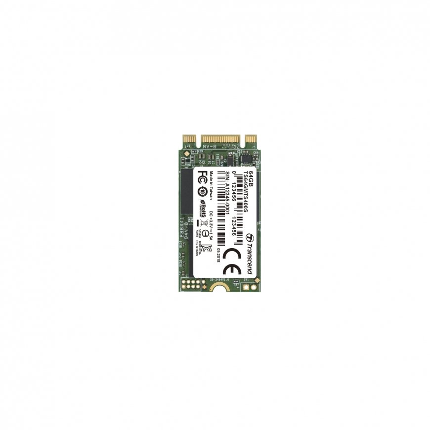 Transcend M.2 SSD 400S 64GB – 2