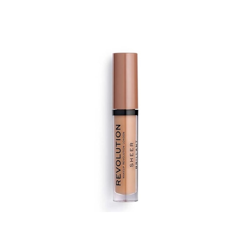 Makeup Revolution, Sheer Brillant, Vegan, Lip Gloss, 119, Hustle