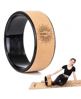 CORK YOGA EXERCISE WHEEL ENERO FIT