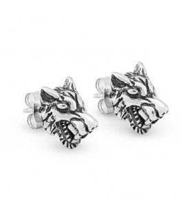 Troli Design teräksiset korvakorut Tiger KS-146