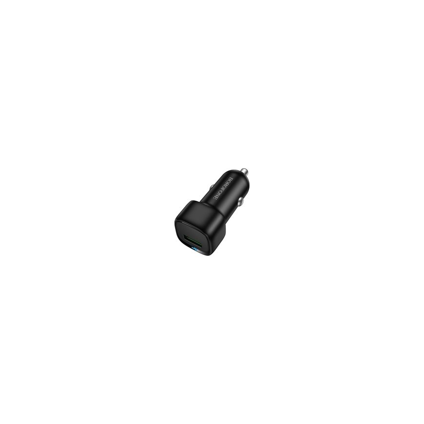 Borofone auto laadija BZ34 Cloud - USB - QC 3.0 18W must