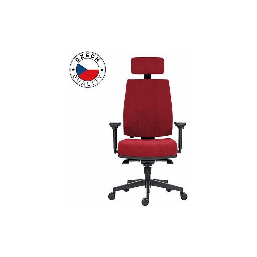 Powerton Ergonomic office chair Jana, red