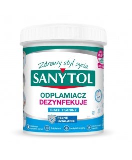 Sanytol Sanitol Disinfecting Powder Stain Remover for White Fabrics 450g