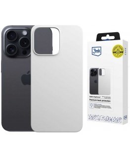 Чехол 3MK Hardy MagSilicone для Apple iPhone 13 Pro Max серебристого цвета