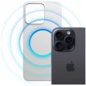 Dėklas 3MK Hardy MagSilicone on mõeldud Apple iPhone 13 Pro Max hõbedase värviga