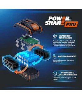 Аккумулятор Worx 20V 5.0Ah WA3645