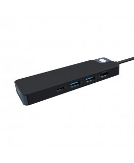 Targus Hyper HyperDrive Flex 8 prievadų USB-C centras, Juodas | Hyper