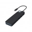 Targus Hyper HyperDrive Flex 8 Port USB-C centrmezgls, Melns | Hyper Targus Hyper HyperDrive Flex 8 Port USB-C centrmezgls, Melns | Hyper