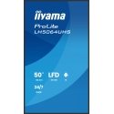 iiyama LH5564UHS-B1AG Signage Display Digital signage flat panel 139.7 cm (55") Wi-Fi 500 cd/m² 4K U iiyama LH5564UHS-B1AG Signage Display Digital signage flat panel 139.7 cm (55") Wi-Fi 500 cd/m² 4K U