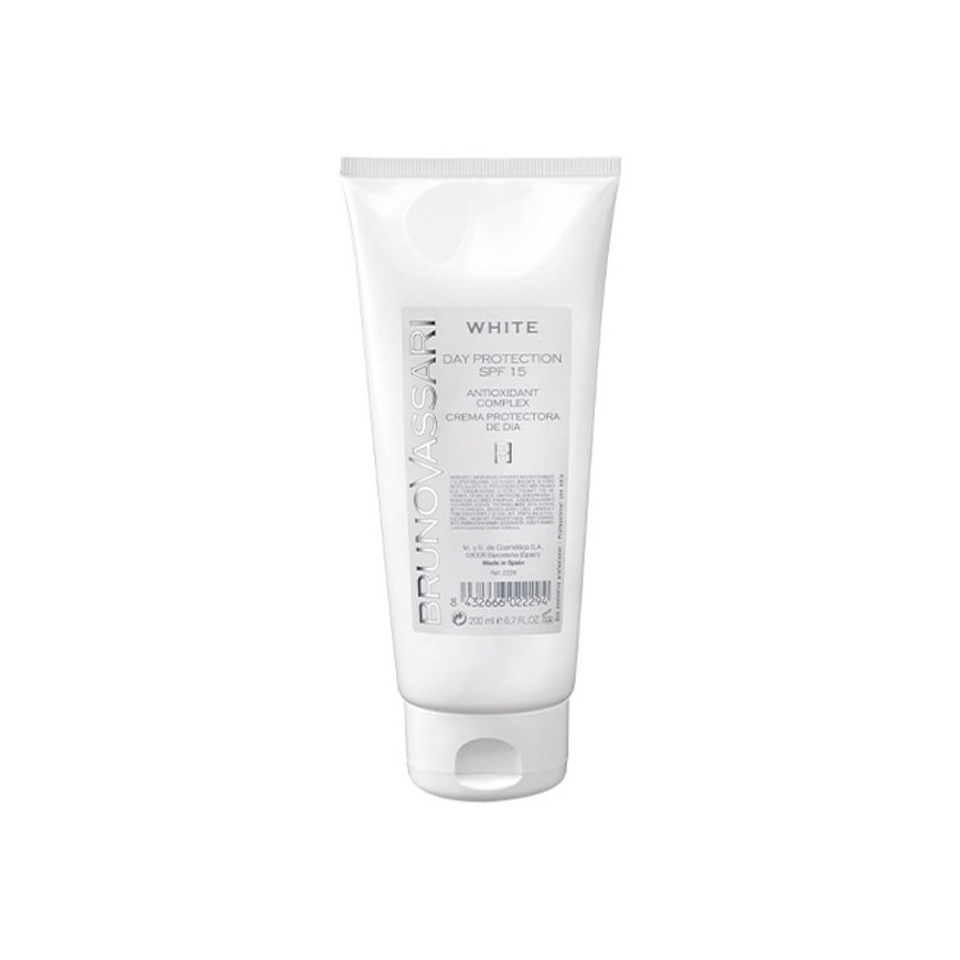Бруно Васари, Белый, Защита от солнца, Дневной, Крем, Для лица, SPF – 2