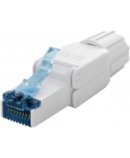 Goobay CAT 6A field-assembleable RJ45 connector UTP unshielded - for 5.0-8.5 mm (65941)