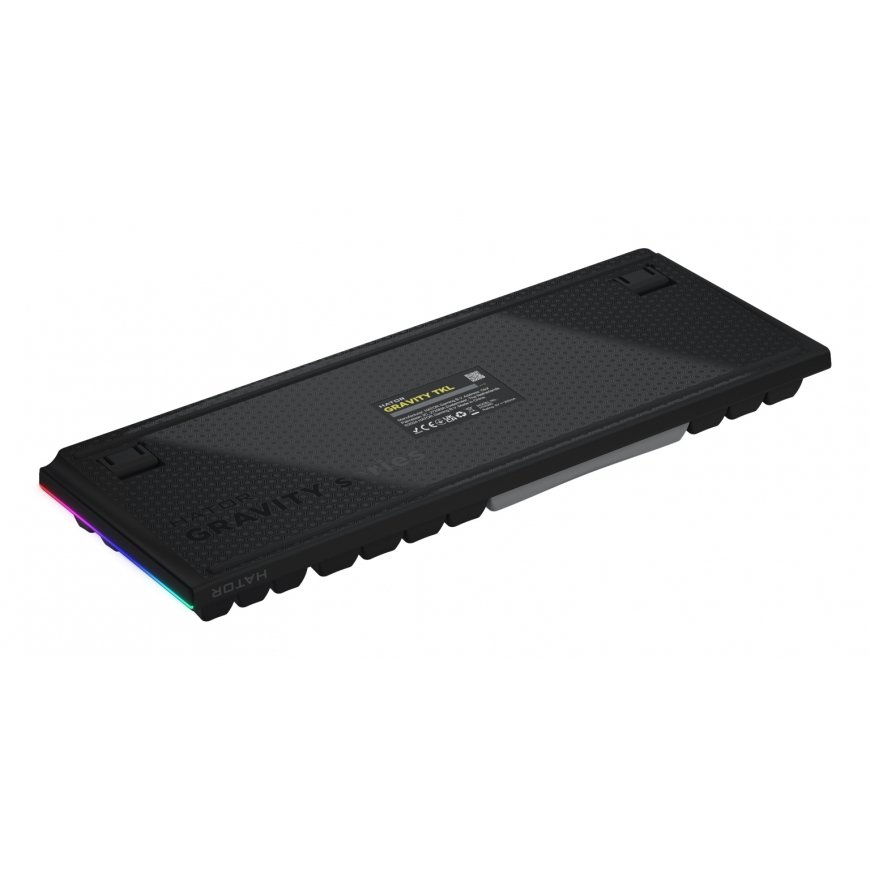 HATOR Gravity TKL tastatūra Speļu USB QWERTY Amerikāņu angļu valoda Melns – 5