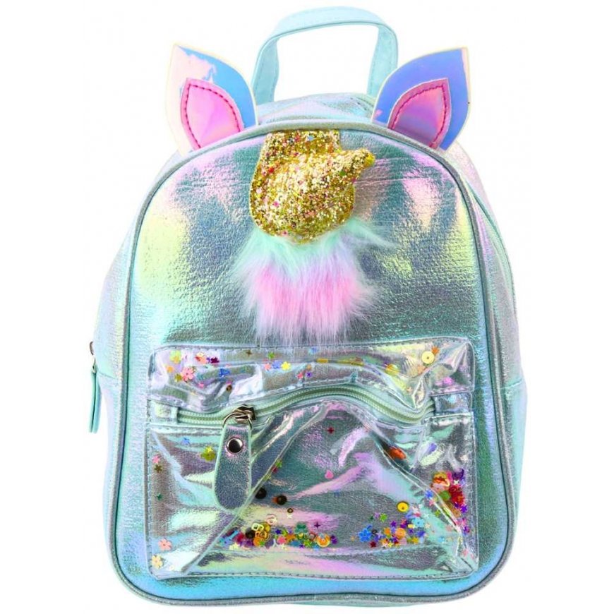Lean Kids' backpack with unicorn, 25 cm, 4.5 l