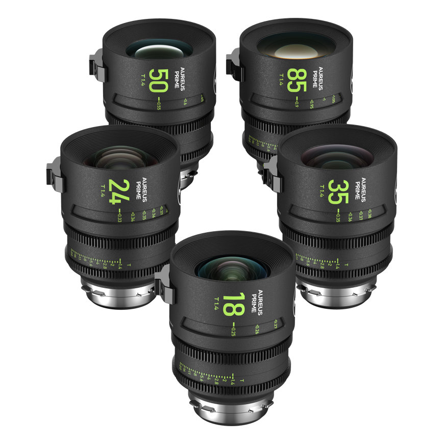 NiSi Cine Lens Set Aureus Prime PL-Mount