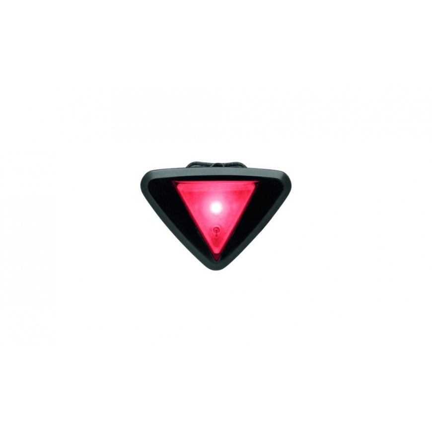 Šalmo žibints Uvex plug-in LED Quatro Junior sarkans