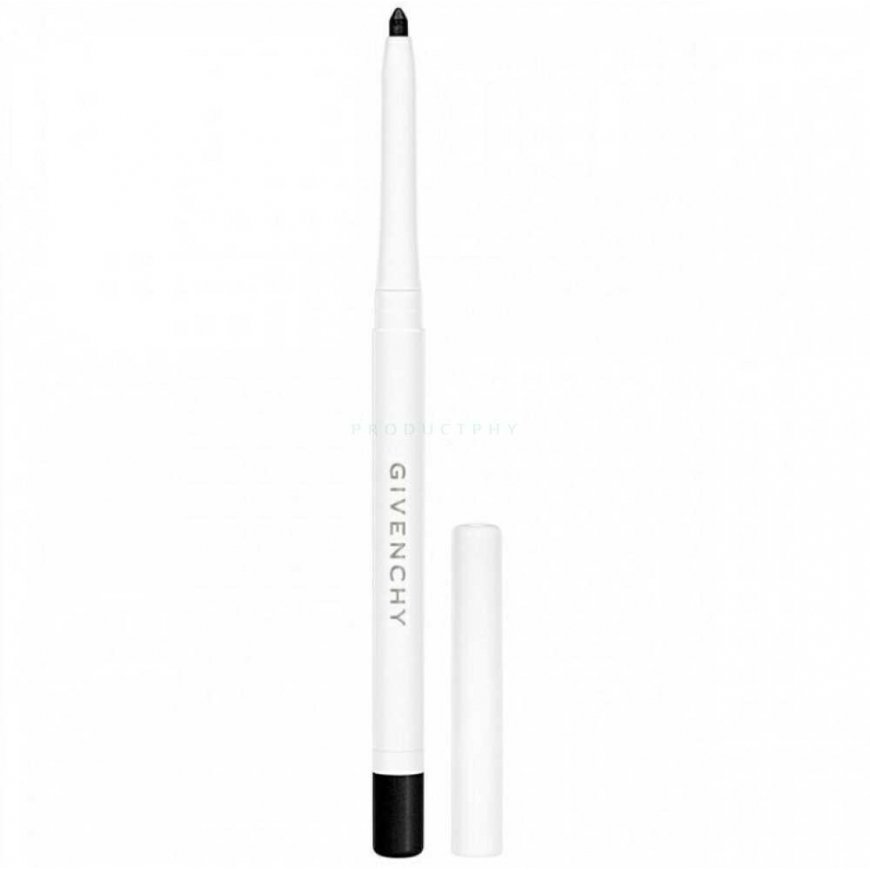Givenchy Givenchy, Khol Couture, Водонепроницаемый, Выдвижной, Гелевый карандаш для глаз, 01, Черный, 0,3 г *Тестер для женщин