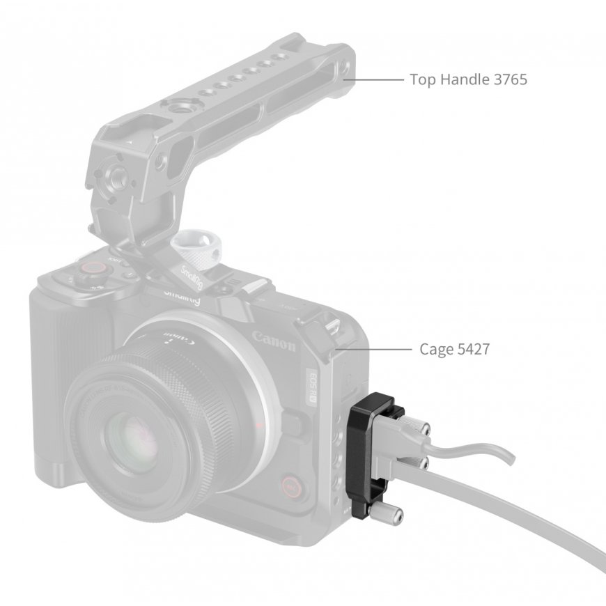 SmallRig 5534 kabelio apkaba Juoda – 2