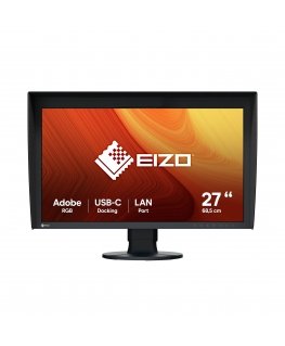 EIZO ColorEdge CG2700S tietokoneen litteä näyttö 68,6 cm (27") 2560 x 1440 pikseliä Wide Quad HD LCD musta