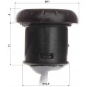 Orno Divu poliņu bezkontakta slēdzis, IP20, 500W Orno Divu poliņu bezkontakta slēdzis, IP20, 500W