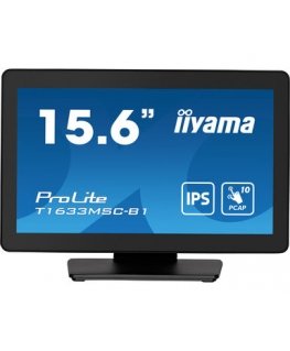 iiyama ProLite T1633MSC-B1 tietokoneen litteä näyttö 39,6 cm (15.6") 1920 x 1080 pikseliä Full HD LC