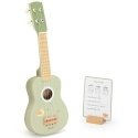 Viga Toys Viga деревянная укулеле гитара для детей зеленая с нотами Viga Toys Viga деревянная укулеле гитара для детей зеленая с нотами