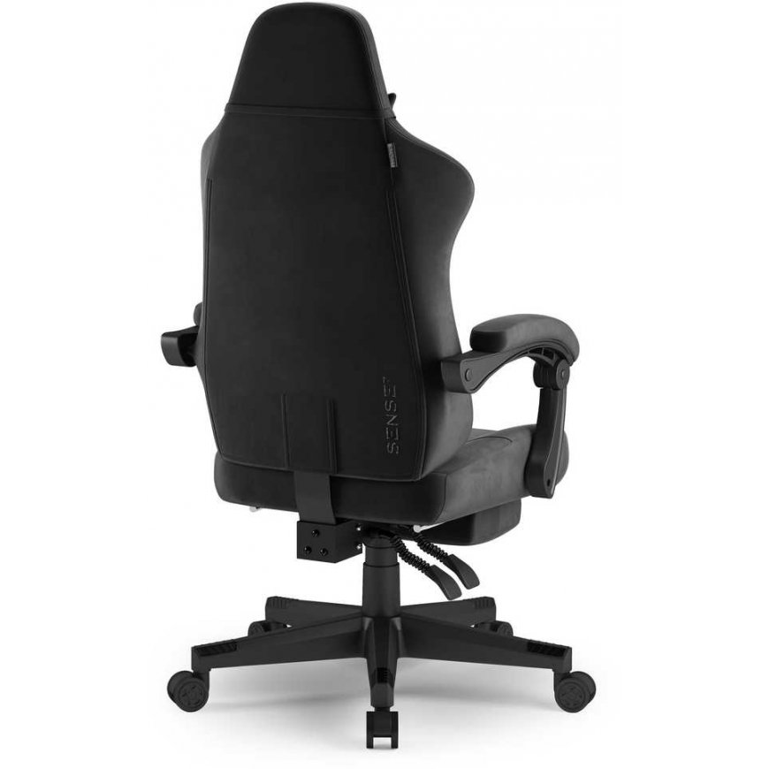 SENSE7 DEVON armchair, black alcantara – 5