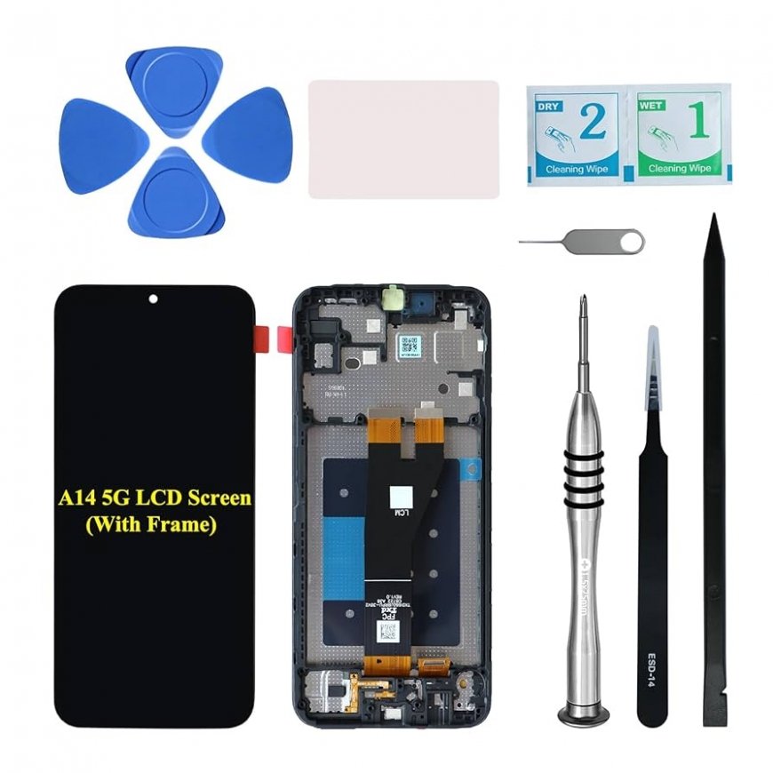 LCD display for SAMSUNG A51 4G HARD OLED with frame
