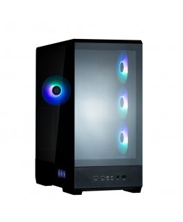 Zalman P50 DS Black „Midi Tower“ Juoda