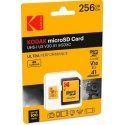 Kodak Card Kodak Micro SDXC Micro SDXC Micro SDXC 256GB UHS-i U3 V30 A1 + adapter Kodak Card Kodak Micro SDXC Micro SDXC Micro SDXC 256GB UHS-i U3 V30 A1 + adapter