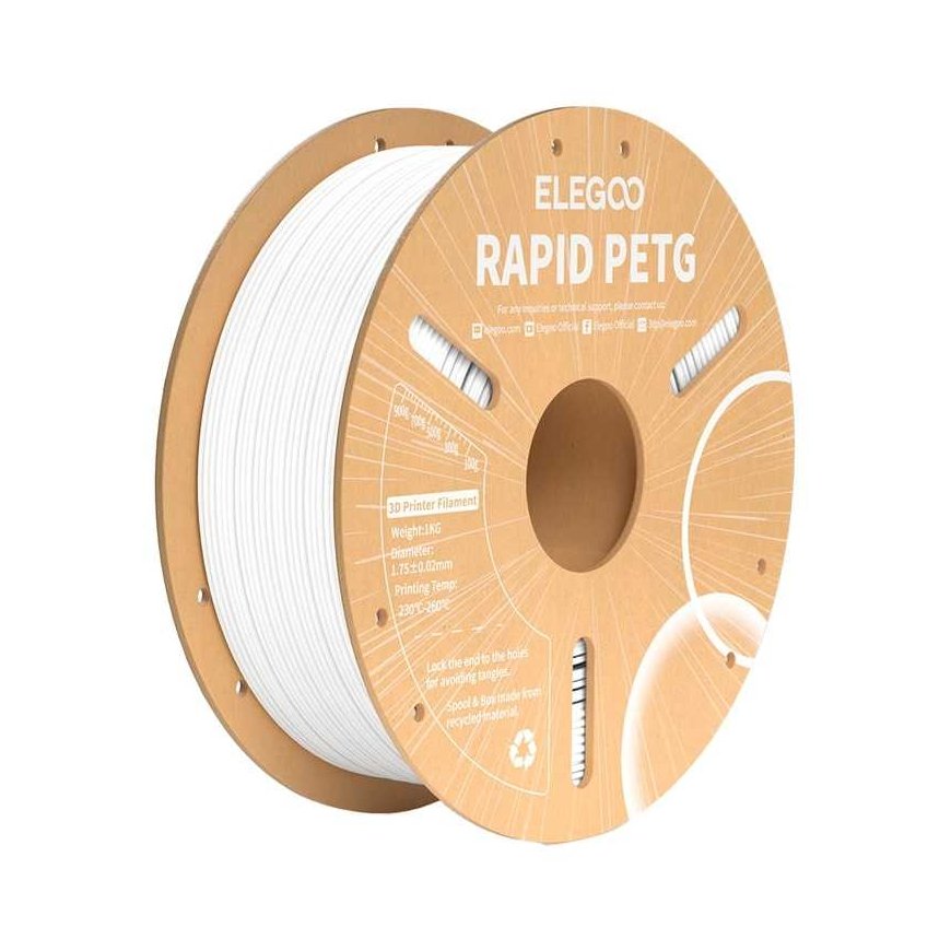 LEGO® ELEGOO Rapid PETG filaments (balts)