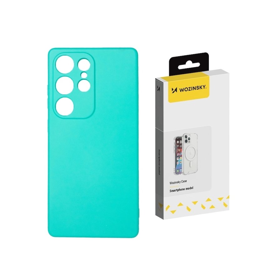Wozinsky Silicone Case for Samsung Galaxy S25 Ultra – Mint – 2