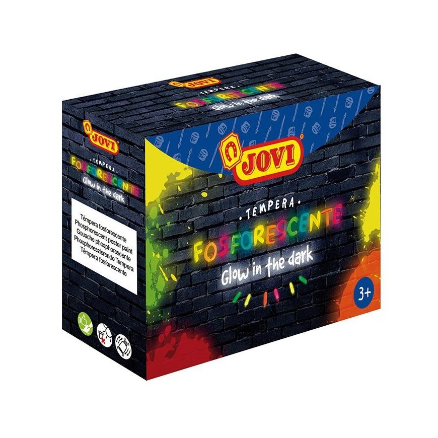 Pimeduses helendavad värvid JOVI, 35 ml, 4 värvi