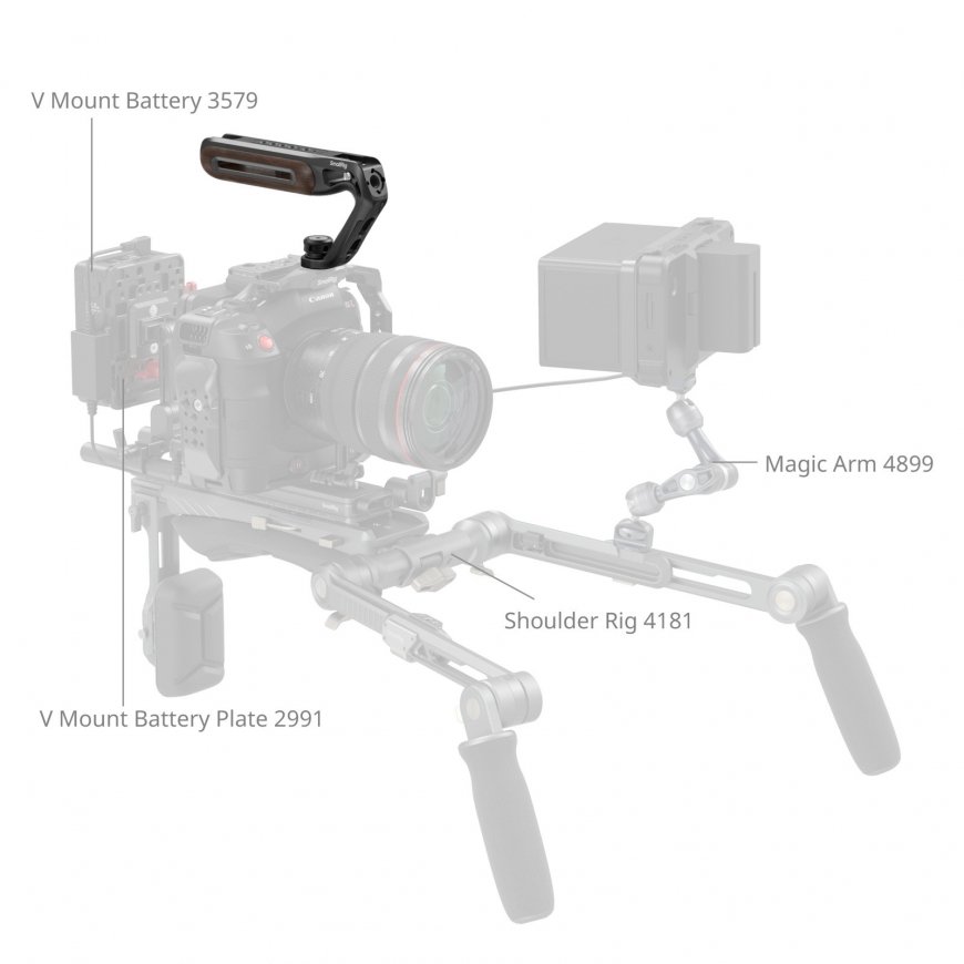 SmallRig 5252 paigaldustarvik kaamerale Ülemine käepide – 3