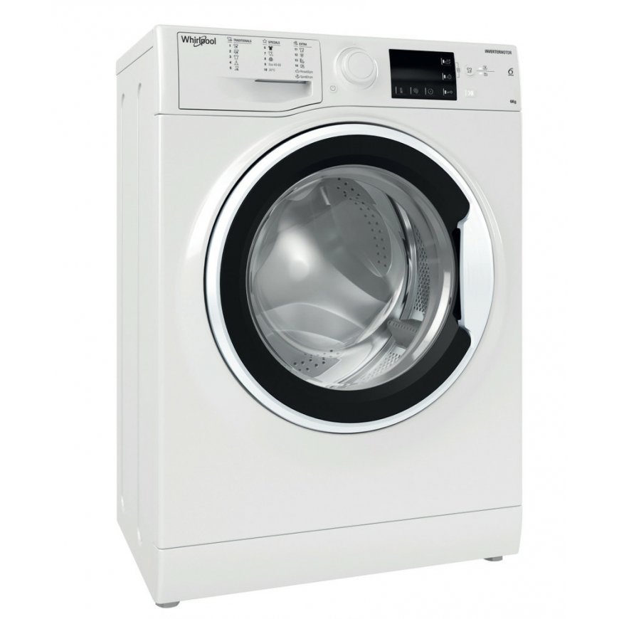 Whirlpool WRBSB 6249 W EU veļasmašīna Ielādēšana no priekšas 6 kg 1200 RPM Balts