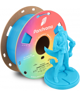 Polymaker Polimaker Panchroma PLA Läpinäkyvä 1.75mm 1kg - Läpinäkyvä Pilkas