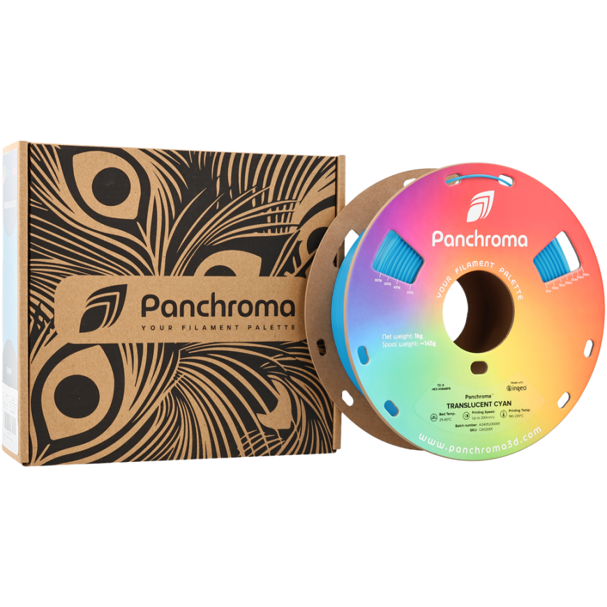 Polymaker Polimaker Panchroma PLA Läbipaistev 1.75mm 1kg - Läbipaistev Valge – 5