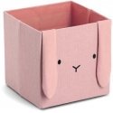 Zeller Muslino žaislų indelis COZY KIDS su ausytėmis, 28 x 28 x 28 cm Zeller Muslino žaislų indelis COZY KIDS su ausytėmis, 28 x 28 x 28 cm