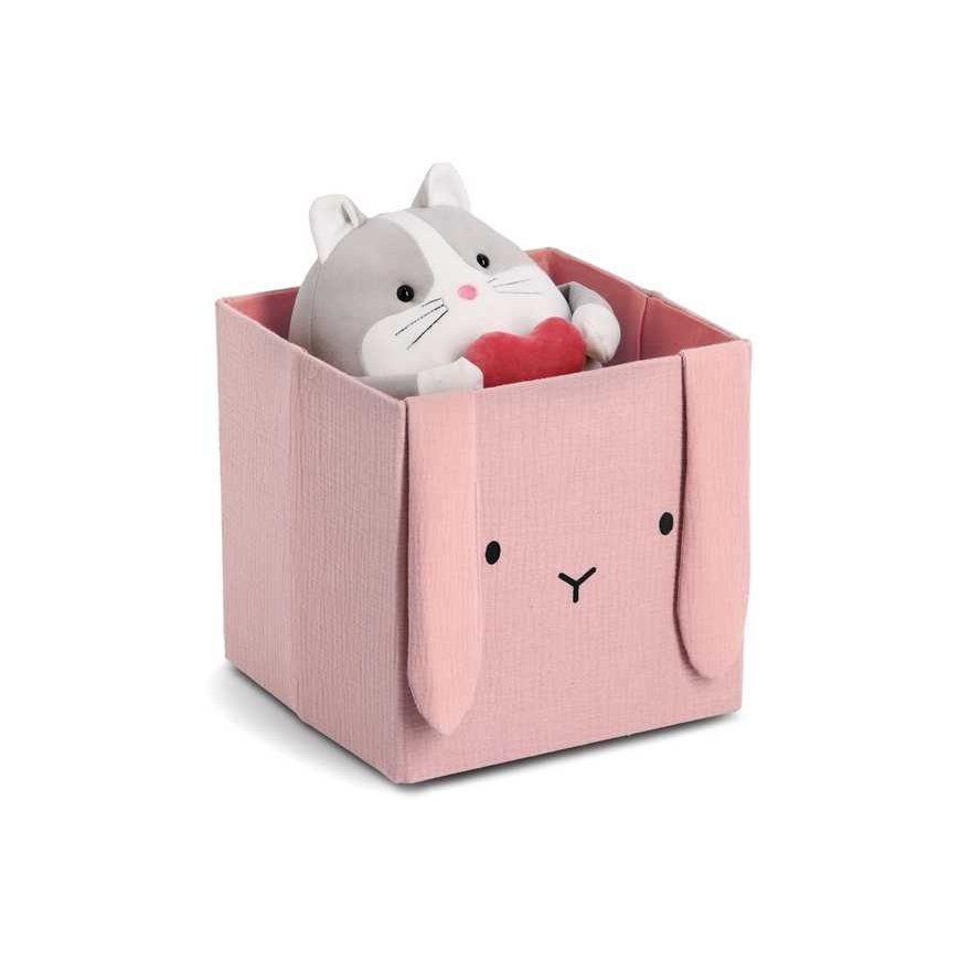 Zeller Muslino leikkikaluastia COZY KIDS korvilla, 28 x 28 x 28 cm – 3