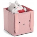 Zeller Muslino žaislų indelis COZY KIDS su ausytėmis, 28 x 28 x 28 cm Zeller Muslino žaislų indelis COZY KIDS su ausytėmis, 28 x 28 x 28 cm